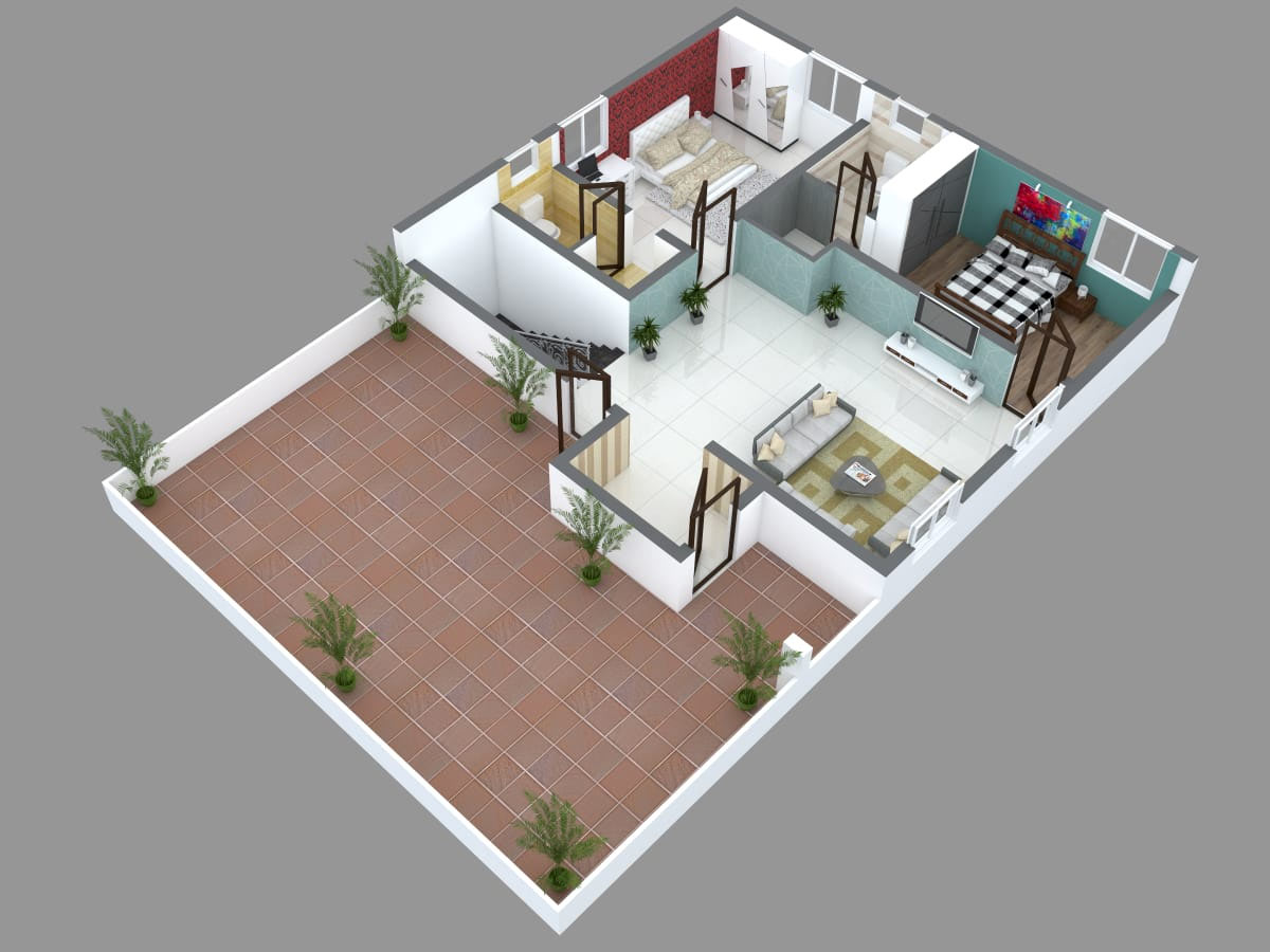 3D Floor Plan